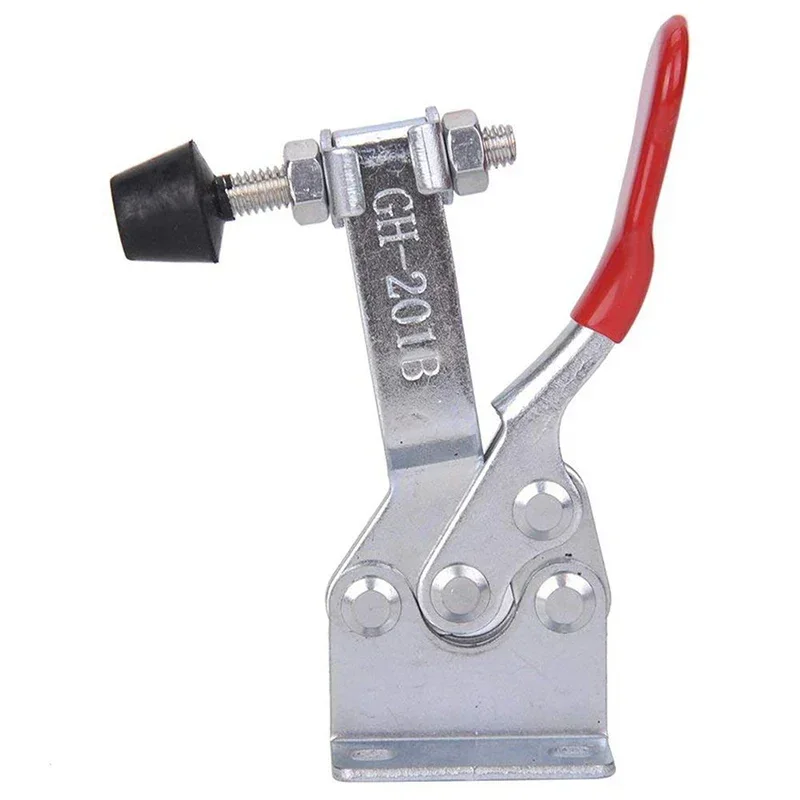 ALLGOOD GH-201B Horizontal Toggle Clamp Vertical Toggle Clamp Hand Clip Tool Workshop Quick Clamps Tools Galvanized Iron Locking