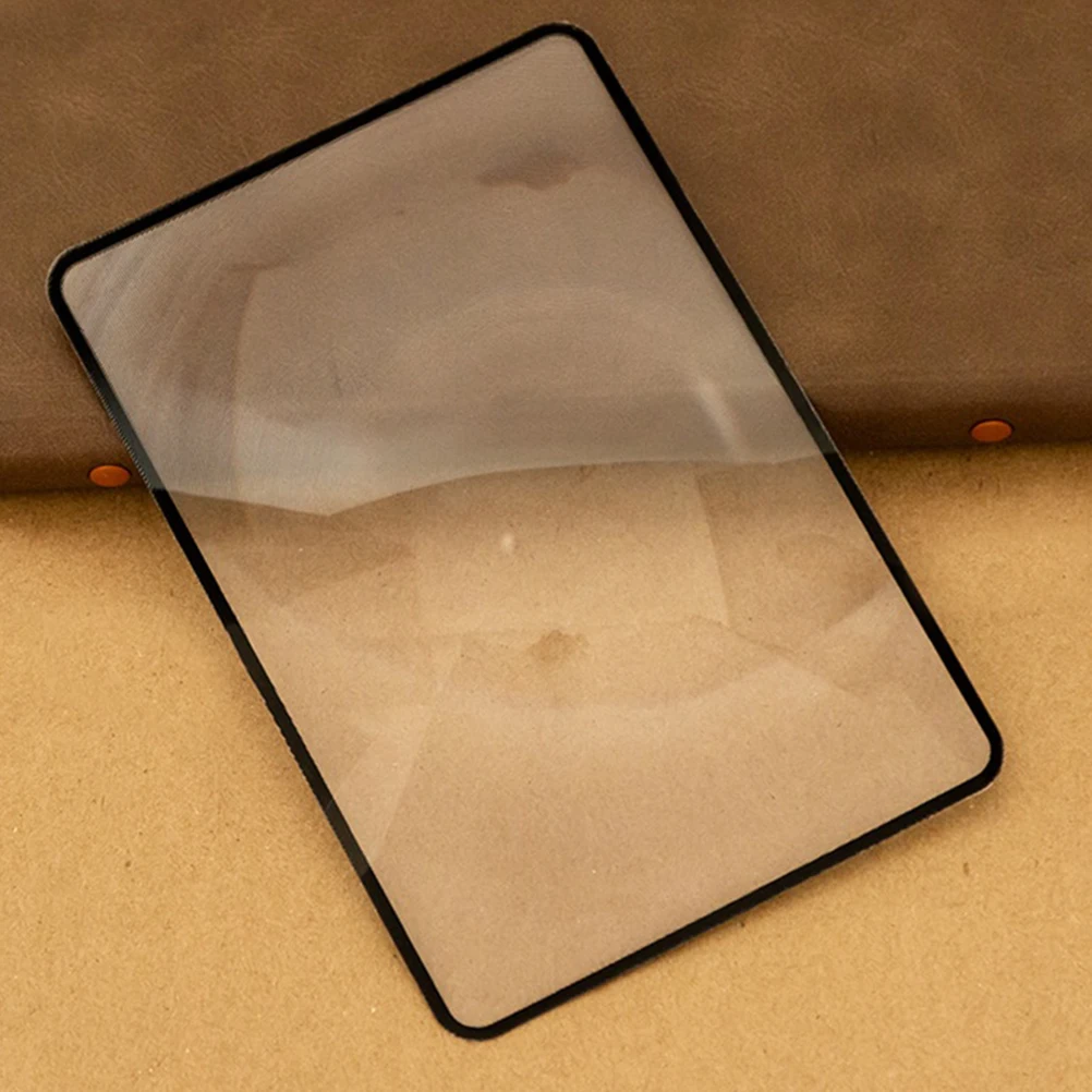 

5Pcs Full Page Magnifying Bookmark Ultra Thin PVC Magnifier Sheets Clear Reading Magnifier for Books Seniors Magnifying Glass