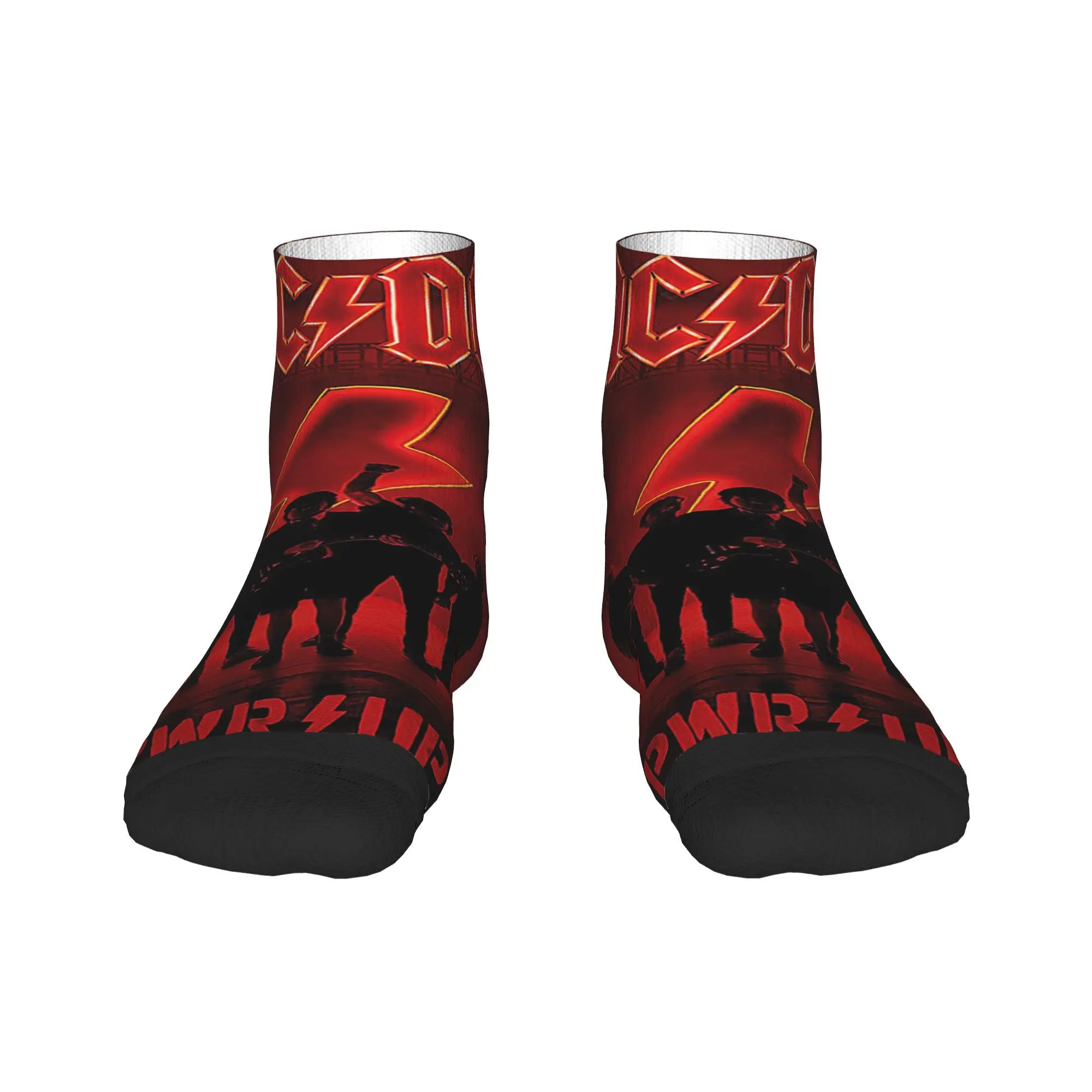 

Rock Band AC DC Socks Harajuku High Quality Stockings All Season Socks Accessories for Man's Woman's Birthday Present