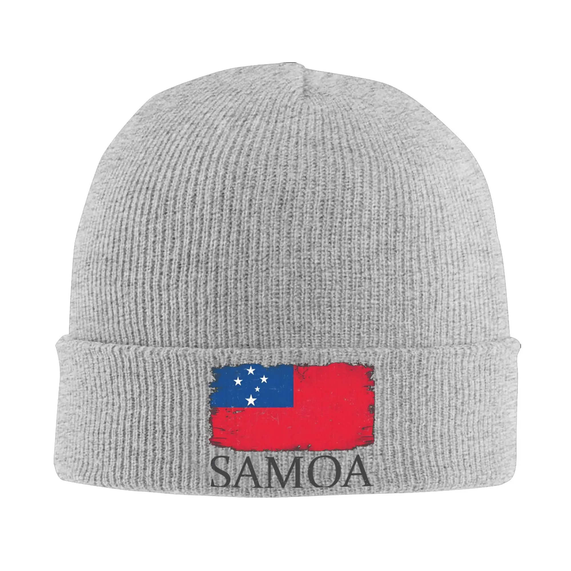 Samoa Country Flag Samoa Country Tourist Samoa Team  Beanie Hats  Skullies Beanies Men Women Vintage Elastic Caps Bonnet Hats