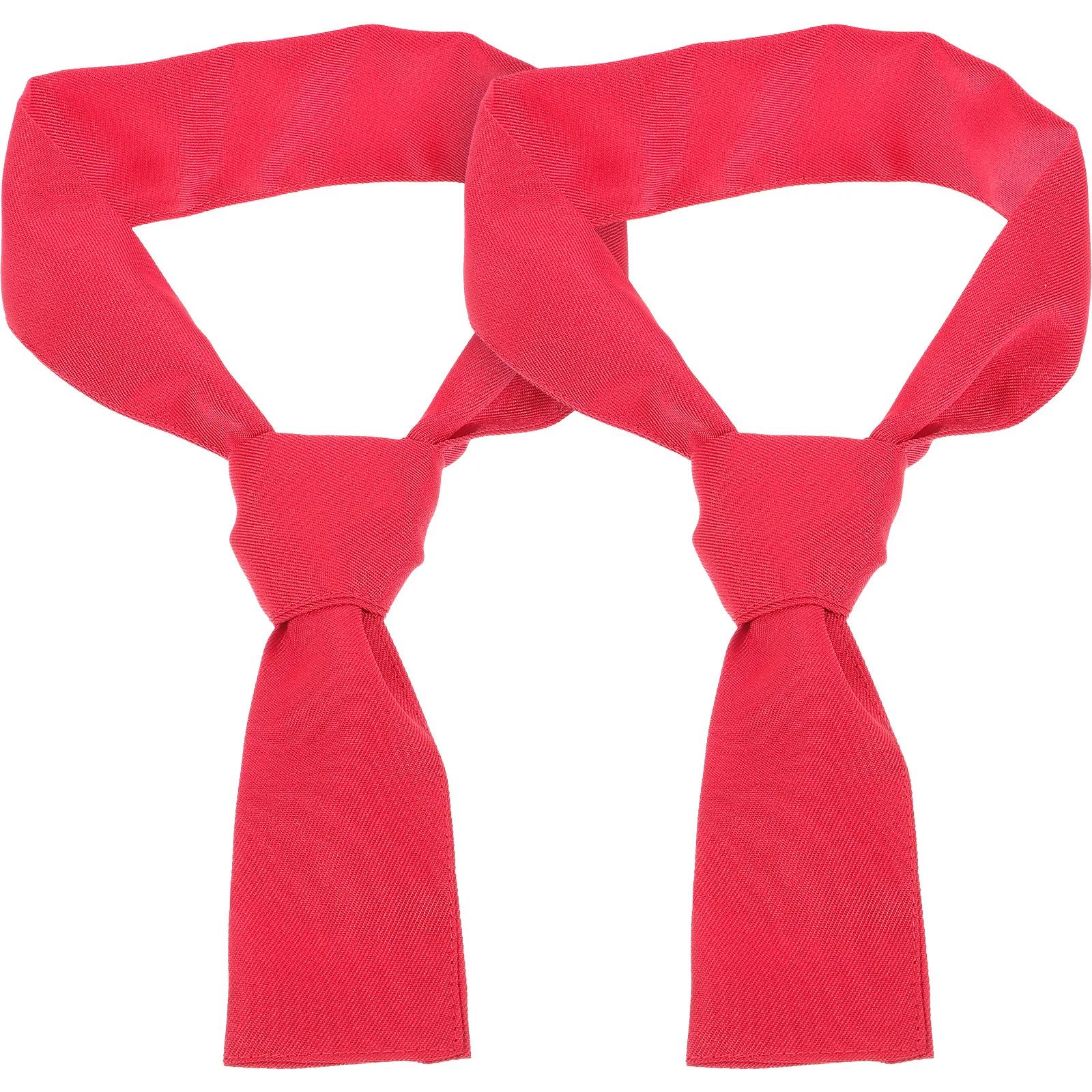 Pañuelo de algodón para hombre, pañuelo para restaurante, panadero, camarero, rojo, lavable, reutilizable, ropa de cocina, uniforme, 2 uds.