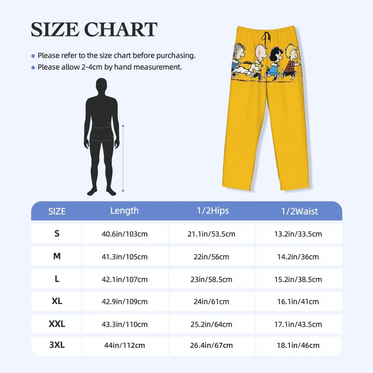 カスタム S-スヌーピーズ パジャマ パンツ メンズ かわいい漫画パジャマ ラウンジ スリープ ボトムス ストレッチ ポケット付き
