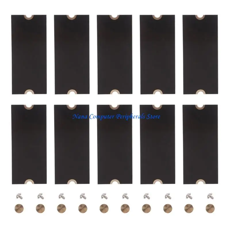 

Металлический кронштейн F68C, 10 шт., для накопителя M.2, преобразование длины с 2230 на 2280, быстрая передача