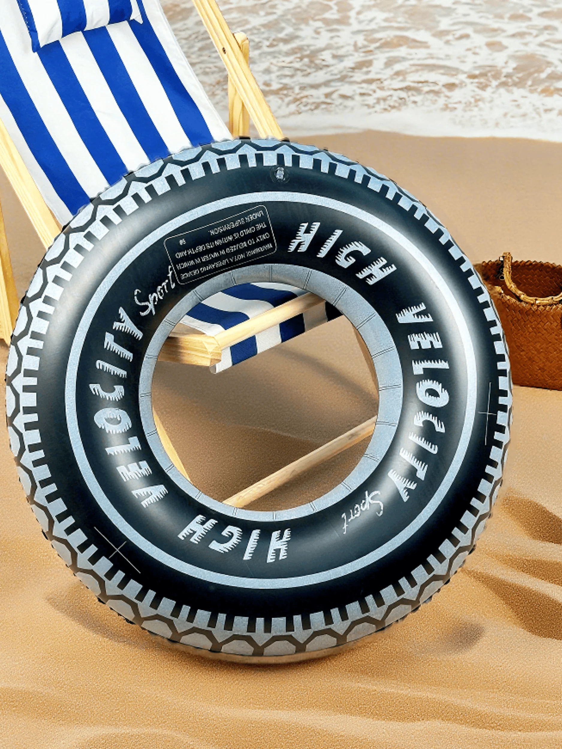 1 قطعة نفخ عجلة الإطارات طباعة PVC سلامة السباحة الدائري ، عالية الجودة PVC بركة تعويم ، جاذبية للغاية لالتقاط الصور #3