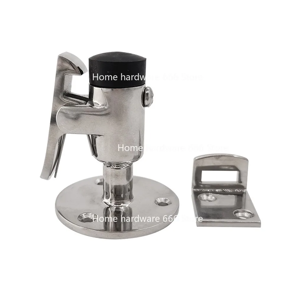 

Stainless Steel Door Suction Door Holder Door Touch Household Touch Hook, Marine RV Yacht Hardware Accessories