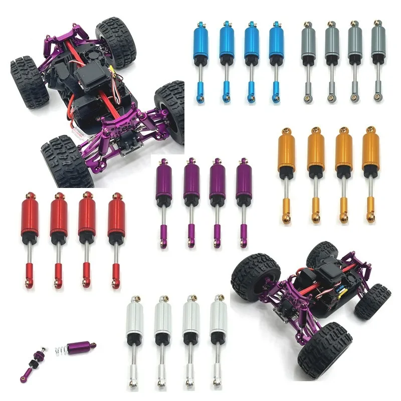 

Metal Upgrade,Front and Rear Hydraulic Shock Absorbers,For MJX 1/14 MJX 14209 14210 RC Car Parts