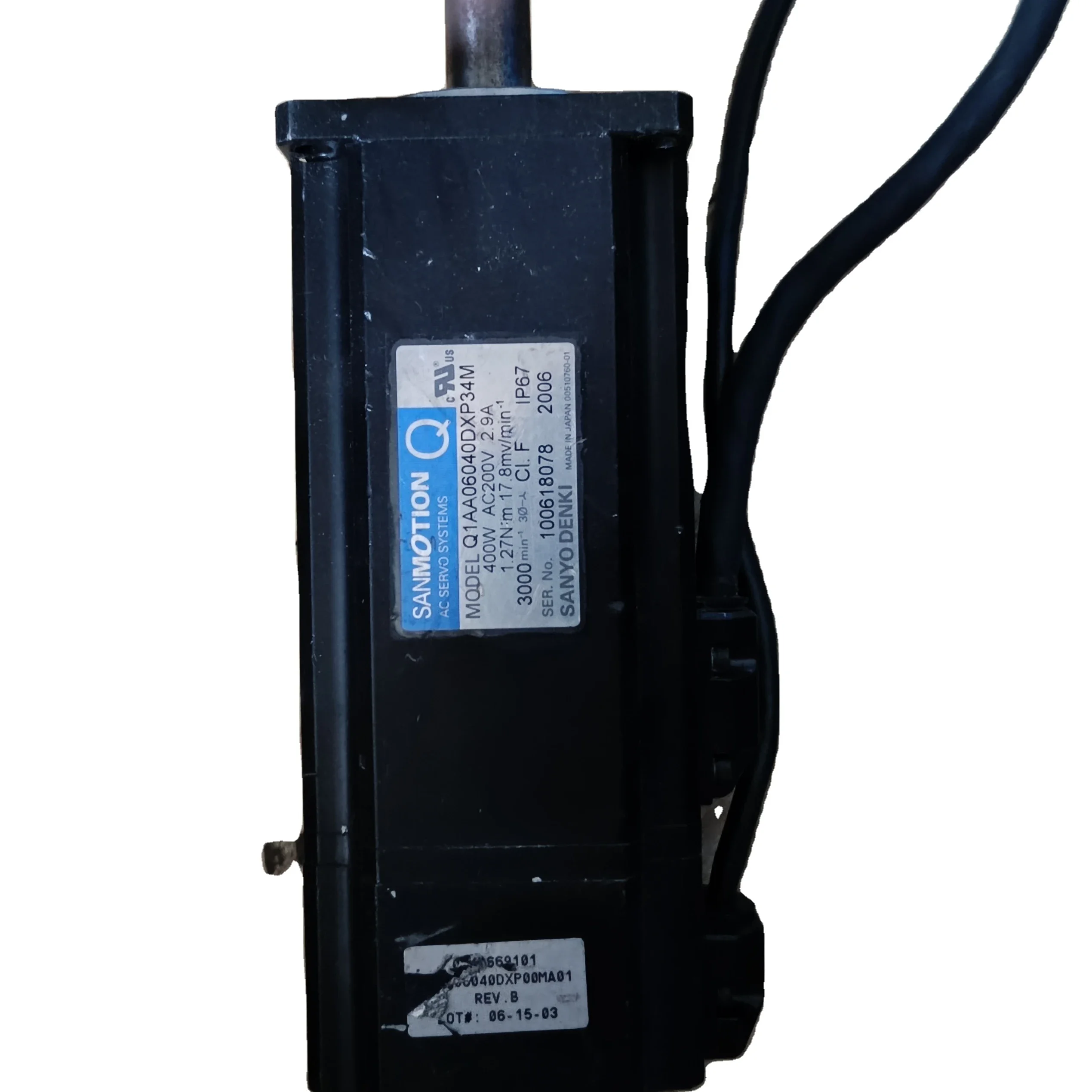 SISTEMS DE SERVO CA SANYO DENKI Q1AA06040DXP34M