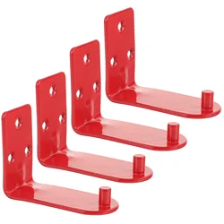 4 Pcs Fire Extinguisher For Home Fire Extinguisher Bracket Wall Holder Heavy-duty Mount Hook Plastic Hanger