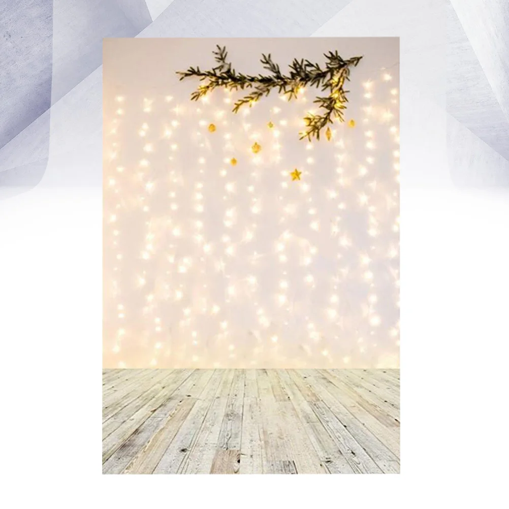

Christmas Light Photo Backdrop Seamless Wrinkle-Free Premium Durable Photography Background Cloth Studio Wall Prop For Pictures