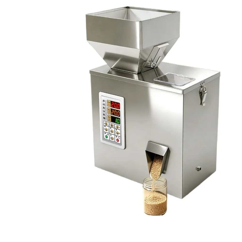 10-100g Weighing Filling Packing Machine for Protein Powder Coffee Beans Automatic Counting Filling