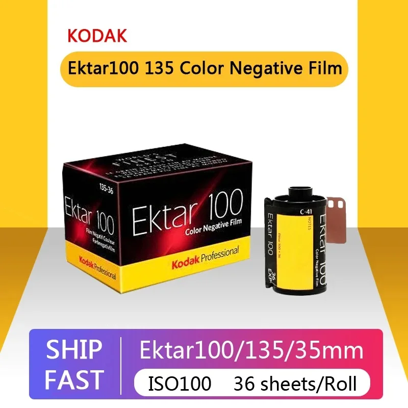 Kodak Ektar 100 пленка 135 цветов отрицательная 35 мм насыщенный цвет профессиональная для 135 пленочных камер Kodak H35/M38/M35/H35n пленка