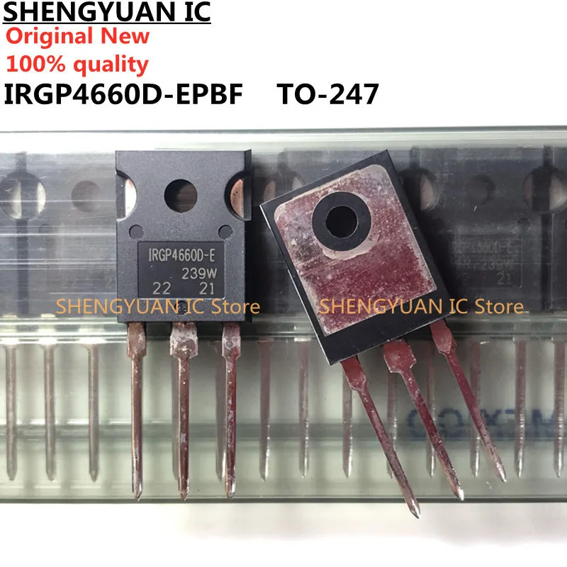 

5 pcs/lot IRGP4660D-EPBF IRGP4660D-E GP4660D-E IRGP4660D IGBT 600V 100A TO247AD 100% new imported original 100% quality