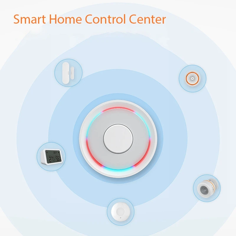 Tuya Smart ZigBee Hub Gateway Wire Smart Home Bridge Remote Controller Work with Tuya Smart Life APP Gateway Hub