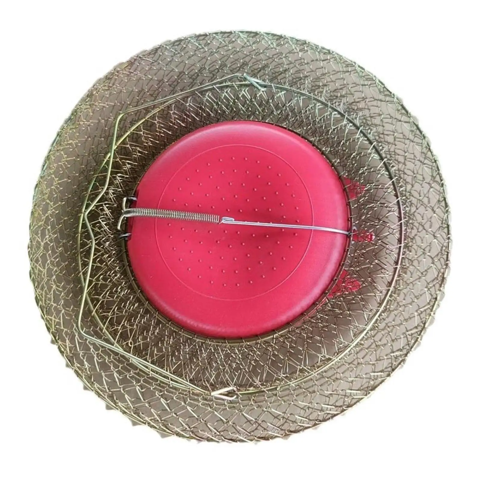 Fishing Net Cage Steel Galvanized Floating Basket for Fish Trap and Aquatic Fishing Accessories Supplies
