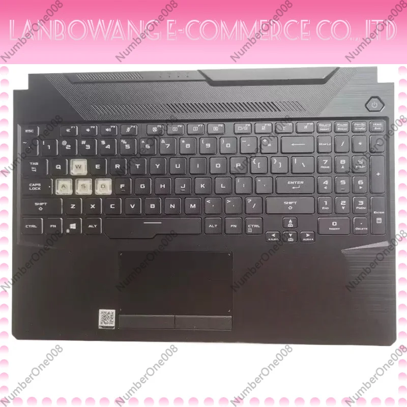 

Palmrest Upper Top Case Keyboard With Backlit For ASUS FA506 FX506 FA506U FX506U