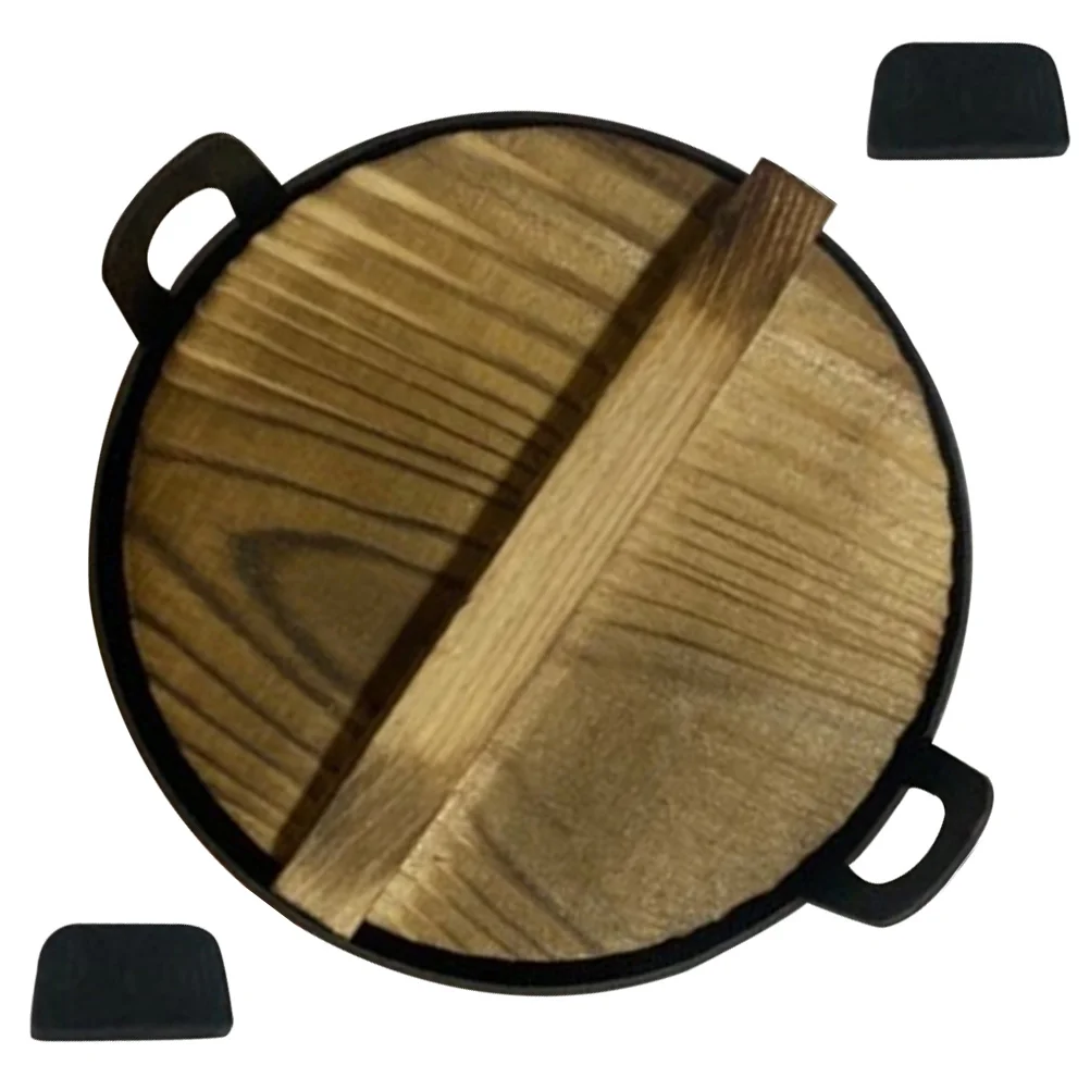 Ustensiles de cuisine en bois pour enfants, modèles Mini Shiwan Wok, jouets pour enfants, simulation de jeu, outil de cuisine