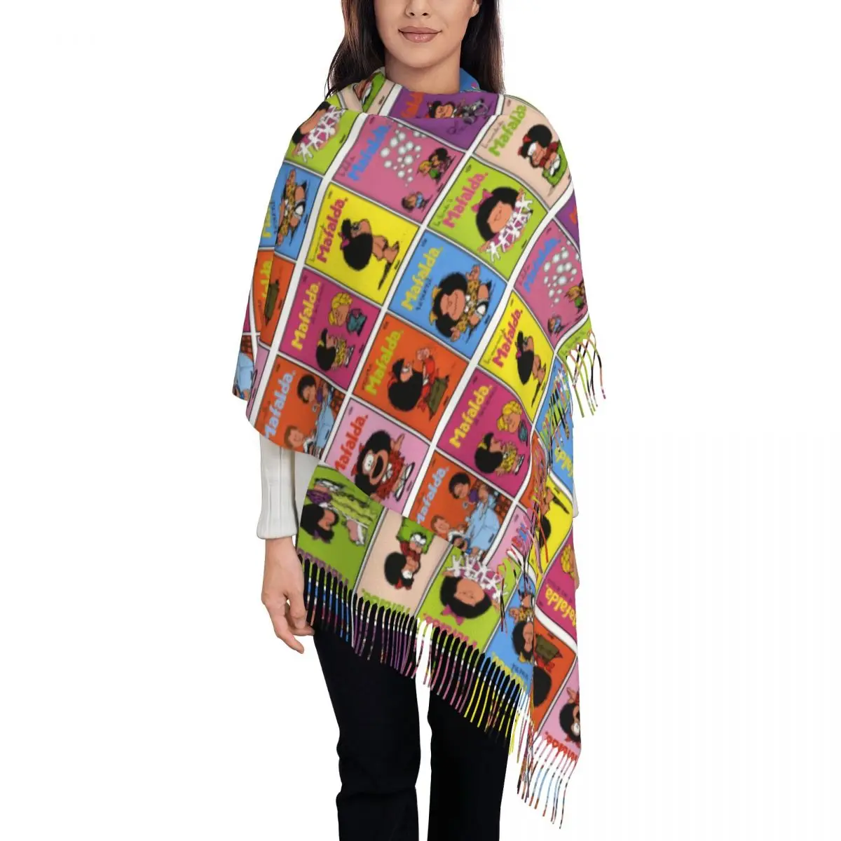 mafaldaed-kawaii-vintage-quino-comic-dos-desenhos-animados-mang-anime-cachecol-envoltorio-feminino-longo-inverno-outono-quente-borla-xale-unisex-cachecois