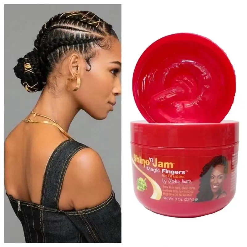 

Braid Defining Gel Oil - Hydrating Flexible Hold, Dreadlock Styler Balm, All-in-One Frizz Control Treatment​