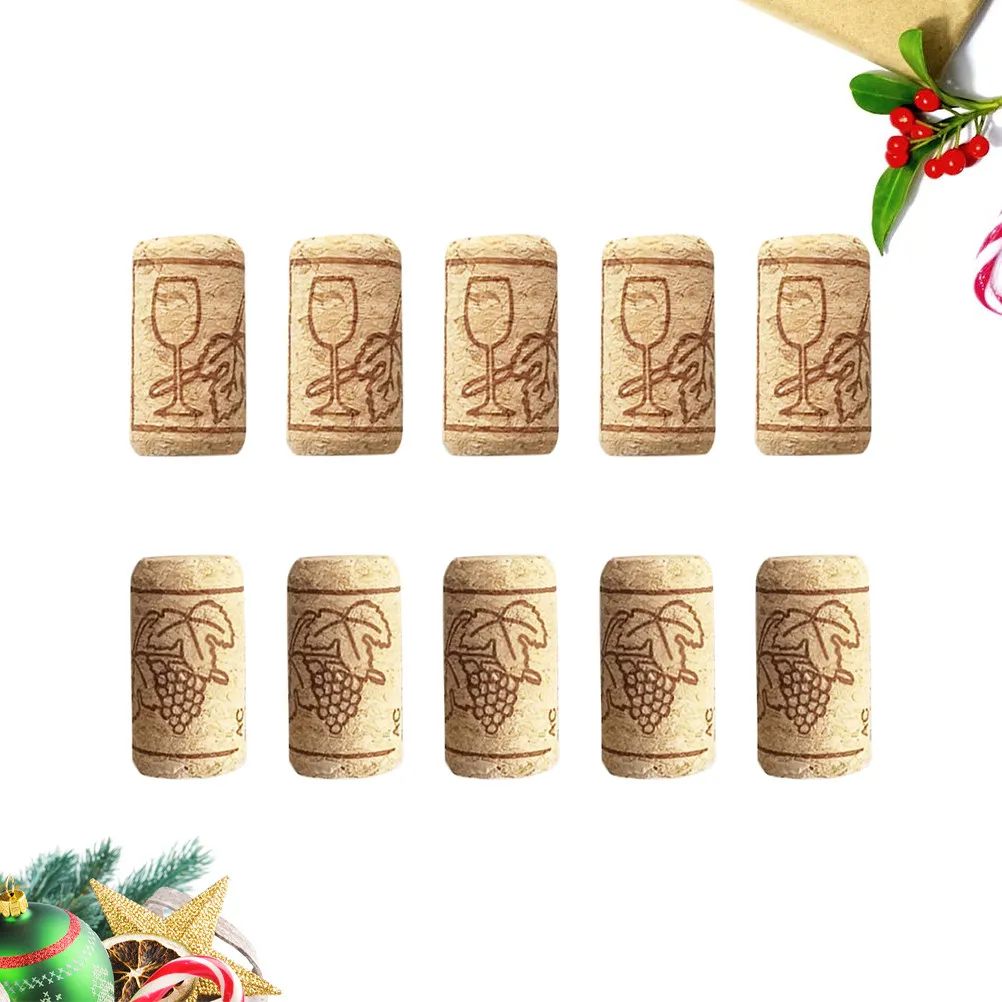 60Pcs Natural Cork Wine Stoppers for Home Winemaking Eco Friendly Sealing Bottle Stopper Preserves Flavor Prevents Oxidation