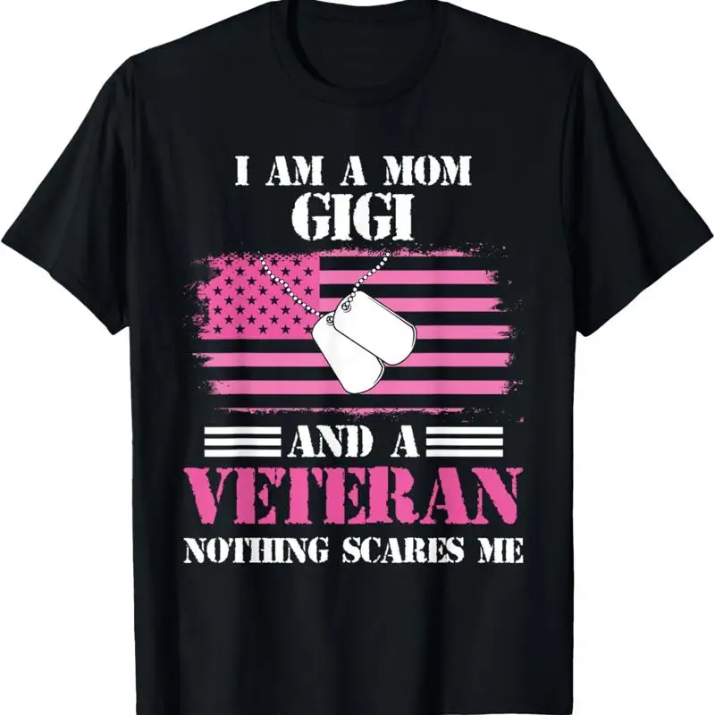 

Футболка «Я мама» Джиджи и ветеран «Ничто не напугает меня» на День матери