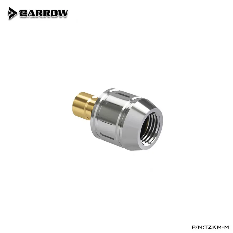 

BARROW Quick Disconnect Connector,Male/Female Kit G1/4" DIY Computer Water Cooling Component Fittings,TZKMF-M