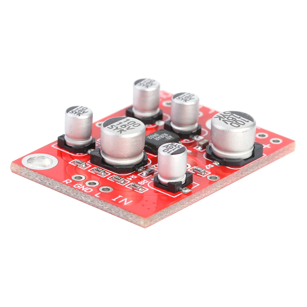 Microphone Preamplifier Board Preamp AD828 Chip Stereo Preamp Power Amplifier Board Preamplifier Module