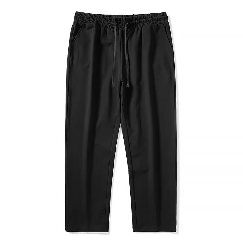 Men's Long Pants Plus Size 5XL 6XL 7XL 100-200kg Autumn Black Pants Straight Cut Casual Loose Trousers Big Size Men Clothing view 4