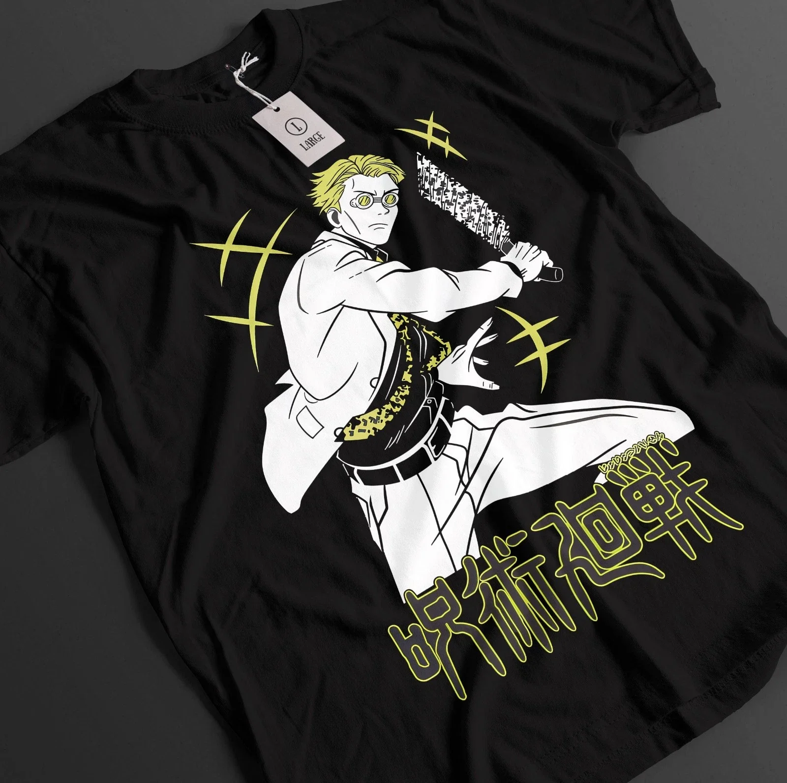 2026 Summer Jujutsu Kaisen Retro Cosplay T-shirt Men's Super Casual Cotton Printed Short-sleeved Unisex Children's Sports Shirt