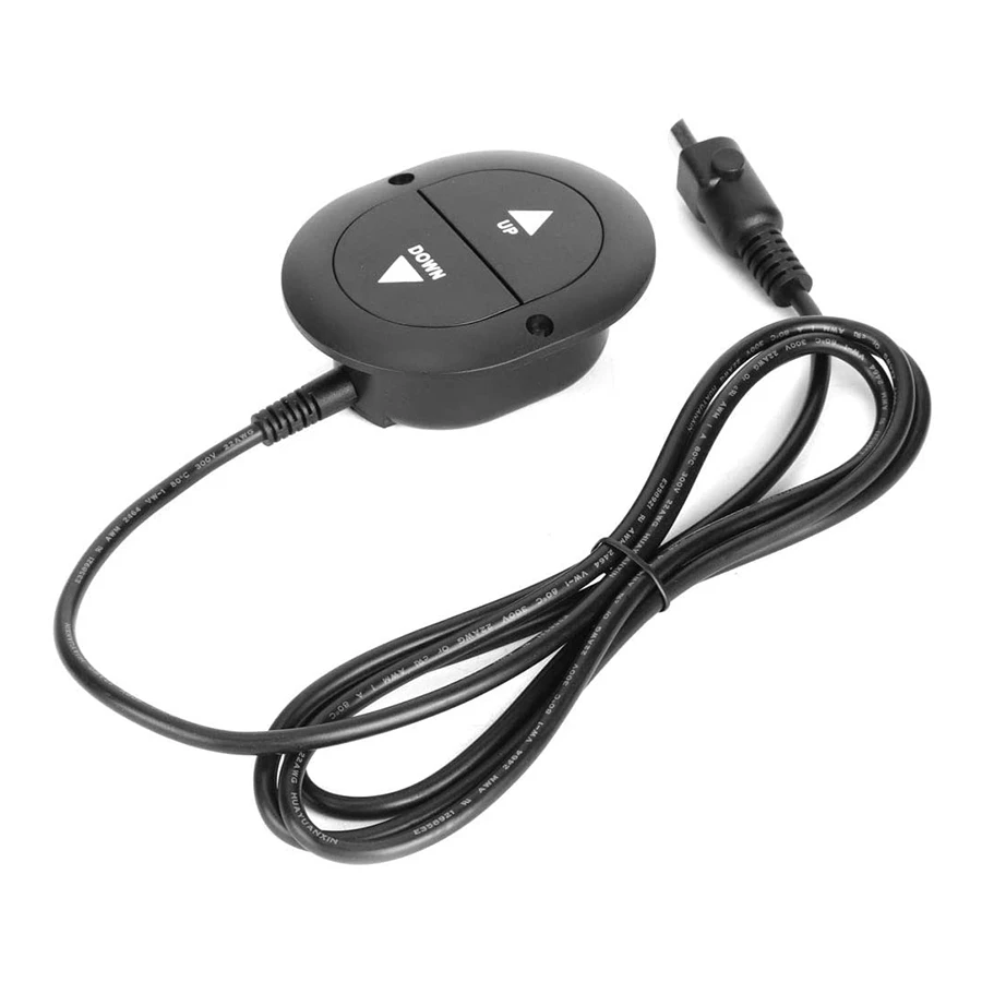 ABFA Electric Recliner Switch 2 Button 5 Pins the Oval Hand Controller for Electric Recliners and Lift Chairs Recliner Motor