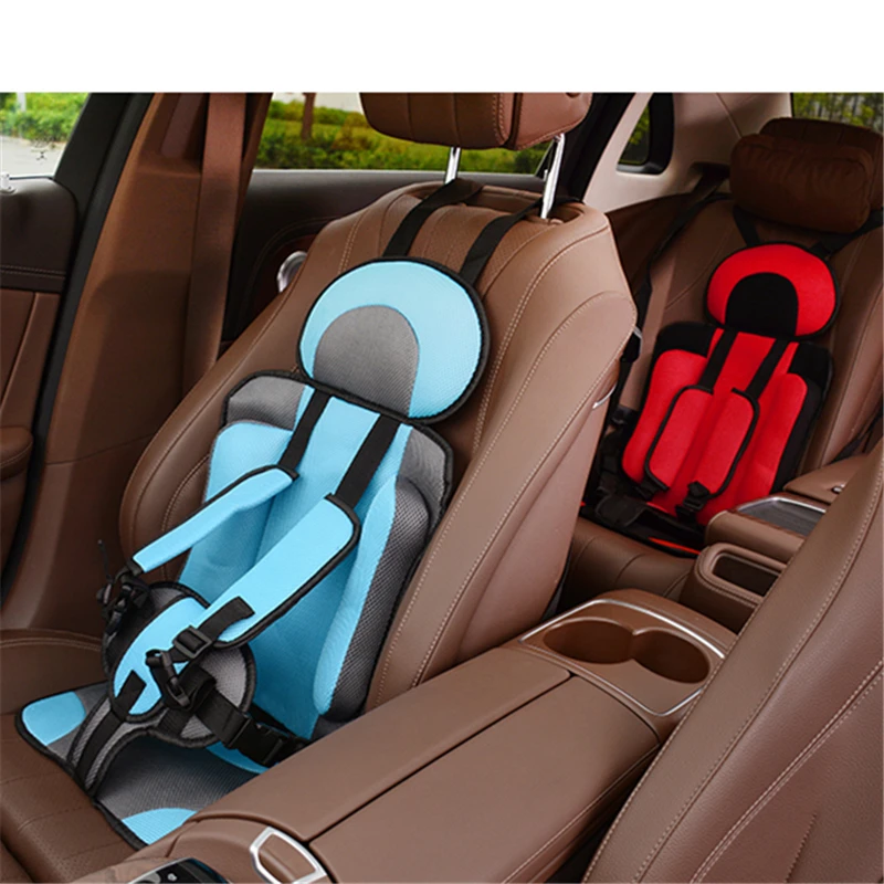 Child Safety Seat Mat for 6 Months To 12 Years Old Breathable Chairs Mats Baby Car Seat Cushion Adjustable Stroller Seat Pad