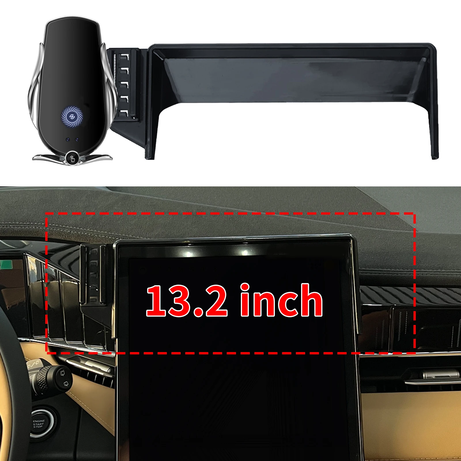 

fit for Geely Starray Atlas 2024 Boyue L FX11 Screen Base Mount Phone Holder Dedicated Clip-On Navigation Bracket accessoires