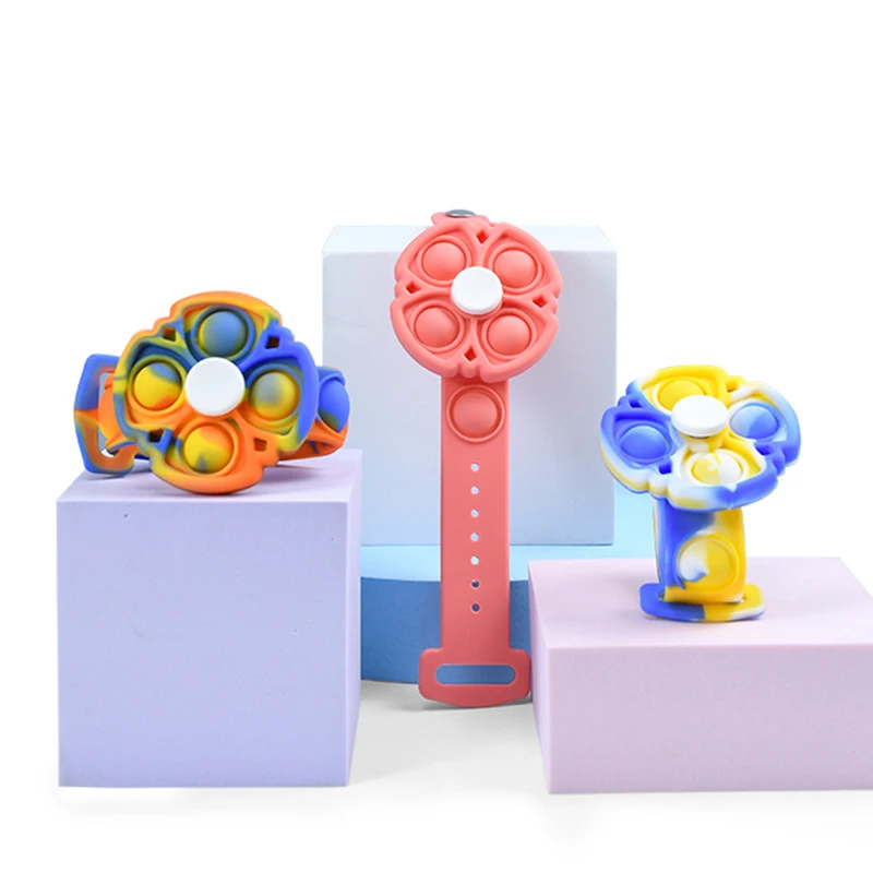 Colorful Push Bubble Anti-Stress Toy High Quality Silicone, Durable Suitable For Office Workers To Relieve Stress