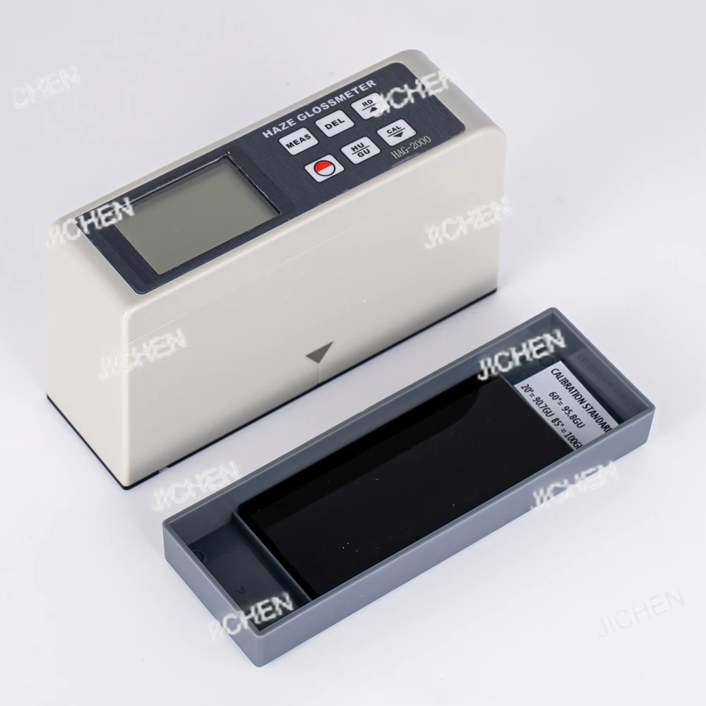 Glossmeter HAG-2000 Digital Display Surface Glossmeter 20° 60° 85° Paint Ink Coating Tile Marble Paper