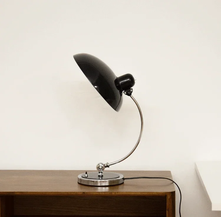 Danish Bauhaus Student Eye-protecting Reading Bedroom and Study Nordic Simple and Light Luxury Internet-famous Ins Bedside Lamp