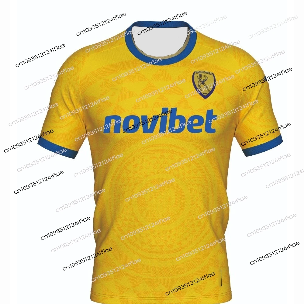 2026 Neues Herren-Fußballtrikot mit Bedrucktem Schnelltrocknenden Finish, Sportbekleidung, Freizeitkleidung, Panetolikos (Griechischer Fußballverein)