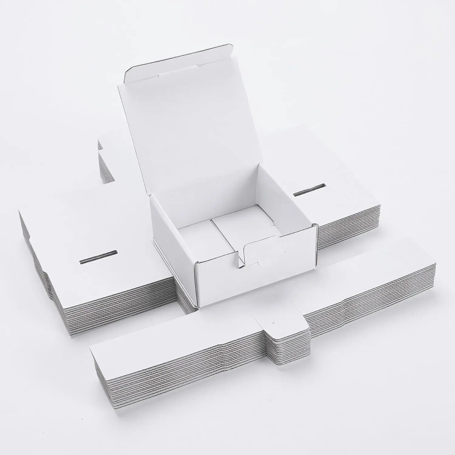 

10-Pack 3.5x3.3x1.6 Inch Corrugated Cardboard Mailing Boxes for Small Items