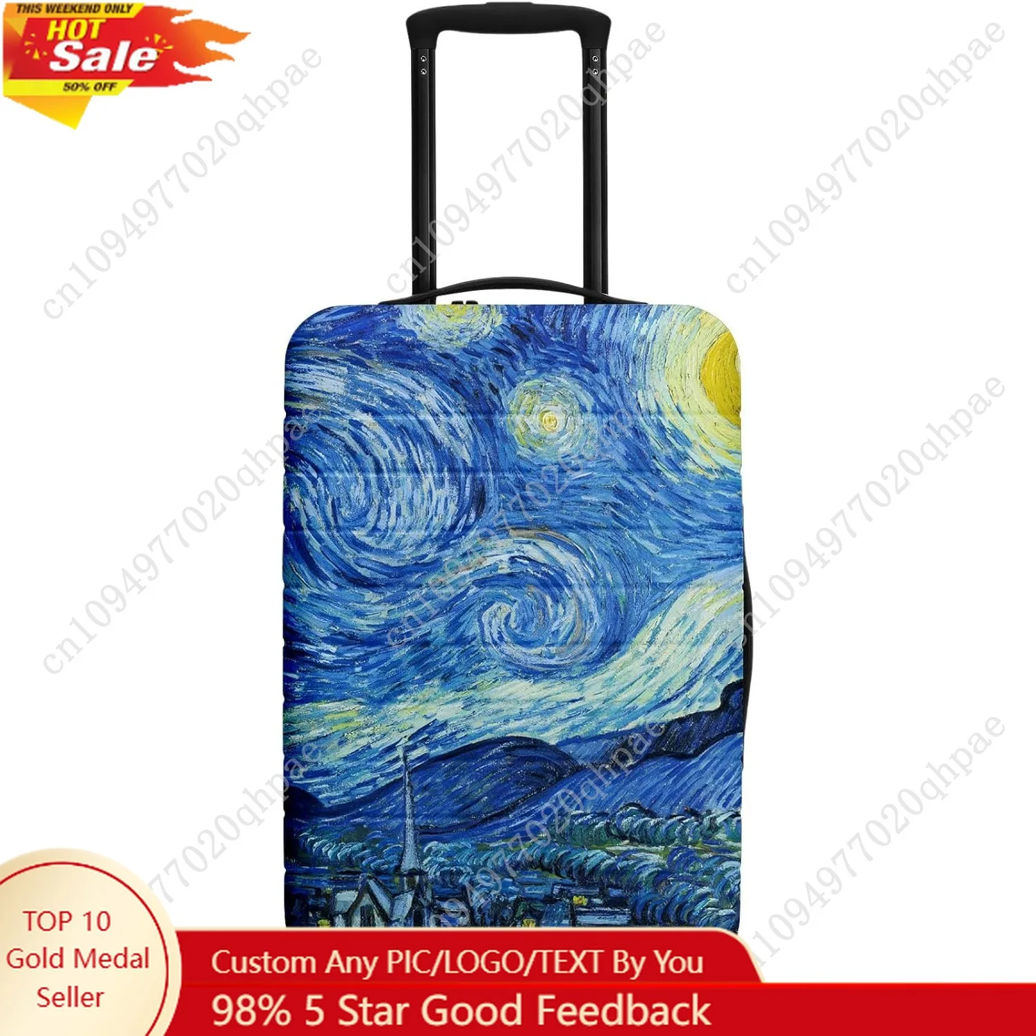 

Чехлы для багажа, одобренные TSA, защитные чехлы для чемодана, защита от царапин, грязи, подходят для багажа 18-32 дюймов