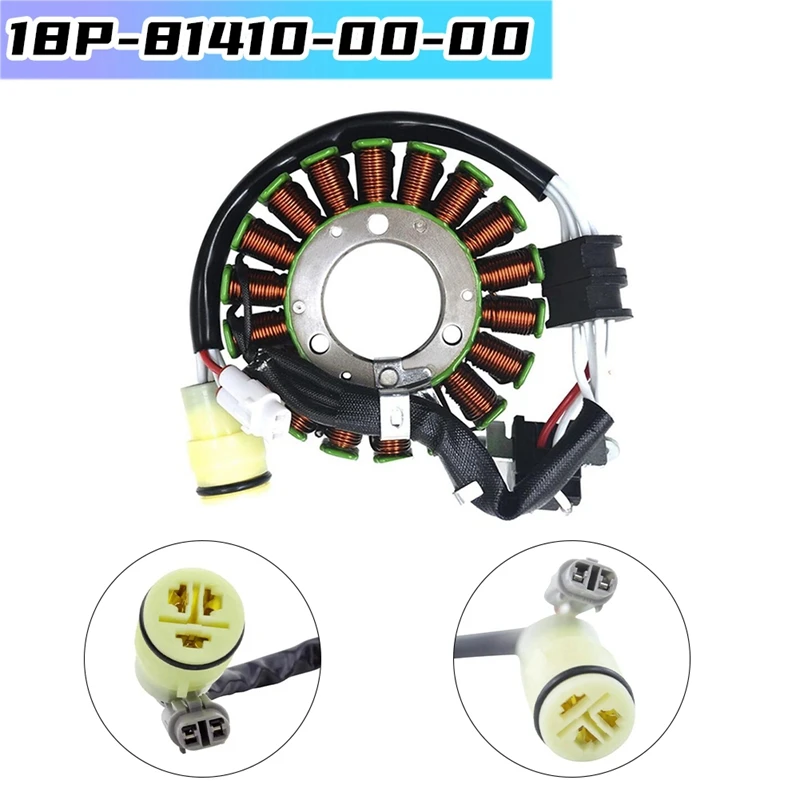 

Motorcycle Magnetic Stator Coil 18P-81410-00-00 For Yamaha YFZ 450 X/YFZ 450 R 2009-2024-A14Z