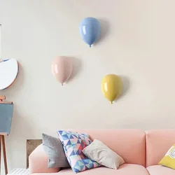 Ceramic Creative Balloon Pendant Children's Room Decoration Gifts Sculpture Wall Hanging Ornament Art Home Decor Accessories