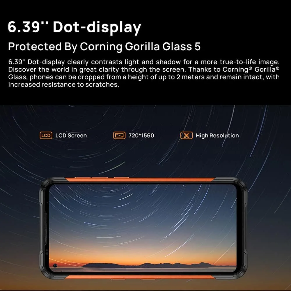 DOOGEE S97 Pro 글로벌 버전 스마트폰, 40m 레이저 거리 측정, Helio G95 프로세서, 48MP 쿼드 카메라, 8500mAh Largebatter