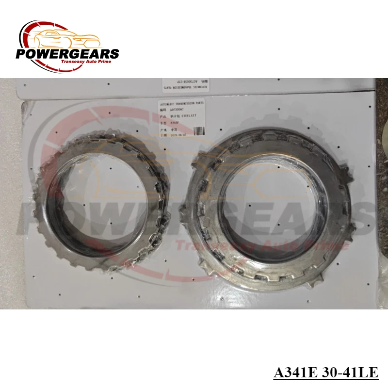 New A341E 30-41LE Auto Transmission Clutch Disc Steel Plates Suit For TOYOTA 2700 1995-UP Transnation W073881B