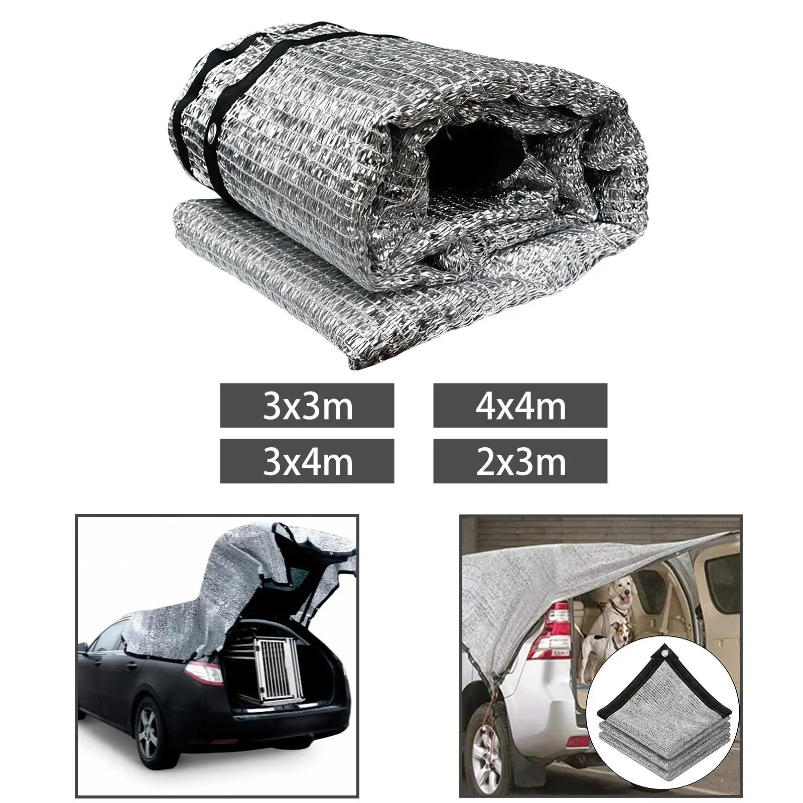 

Сетка-тент для затенения, серебристая сетка-парус для защиты от солнца, для растений, для сада, для укрытия