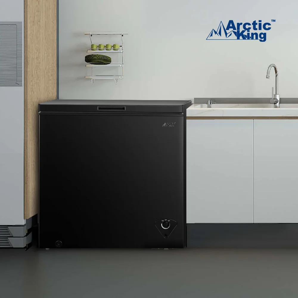 Arctic King 7 Cu ft zamrażarka piersiowa, czarny