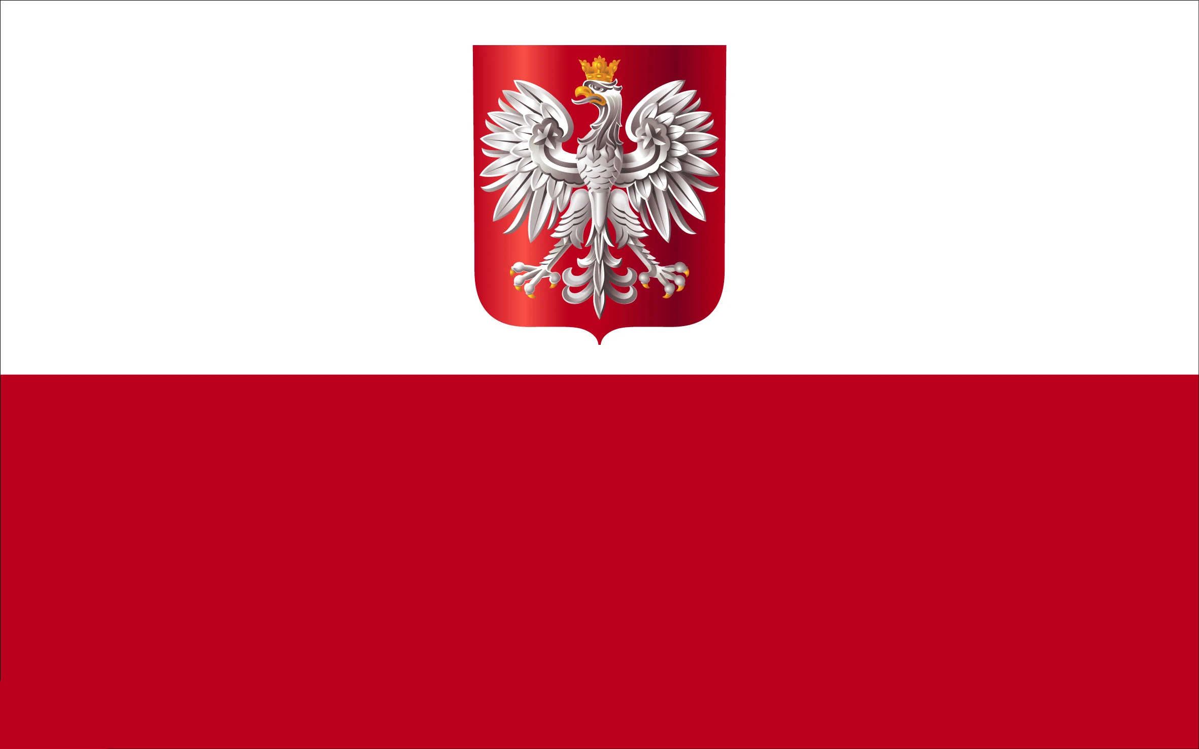 FLAGLAND  90x150cm The Poland POL .pl Flag