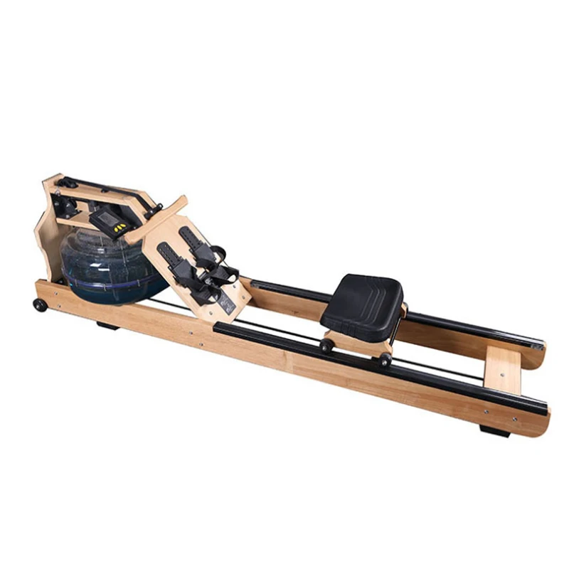 

Commercial and Home Fitness Water Rower Gym Equipment Similar Icon Instring Wood Rowing Machine