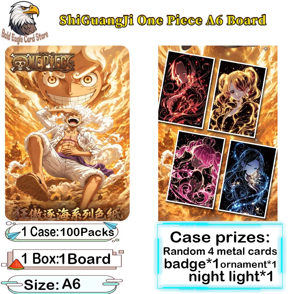 

Wholesale 2026 New ShiGuangJi Creative Studio One Piece Cards 100 Pieces A6 Size Boards Children's Toys Birthday Gifts