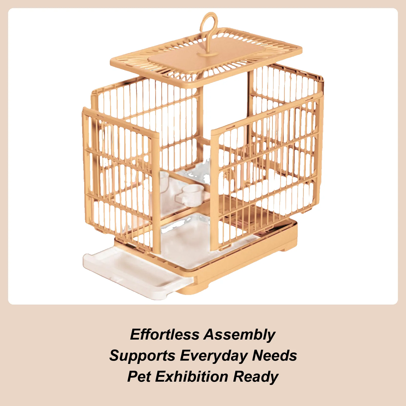

Travel Cage For Birds Small Parrots Travel Carrier Portable Portable Pet Bird Habitat For Macaws Conures Cockatiels Sparrow