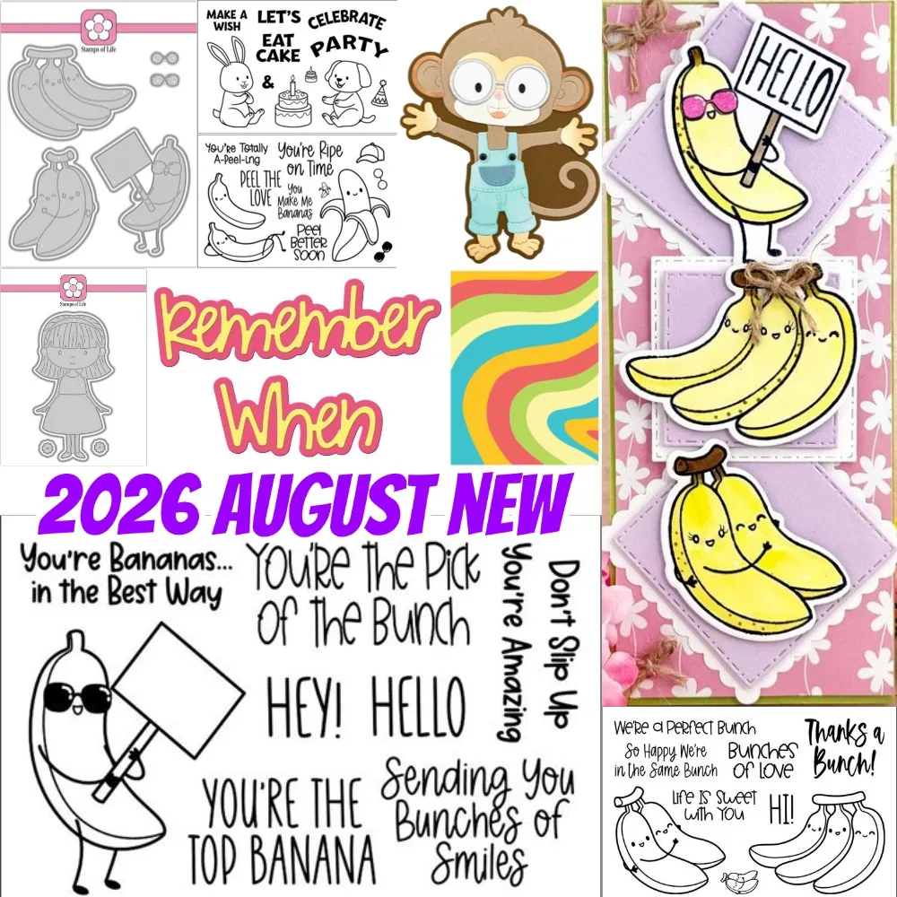 Popsicle Stamps 2026 Nuevos troqueles de corte de metal para manualidades DIY, scrapbooking, álbumes de fotos, plantillas y decoración hecha a mano