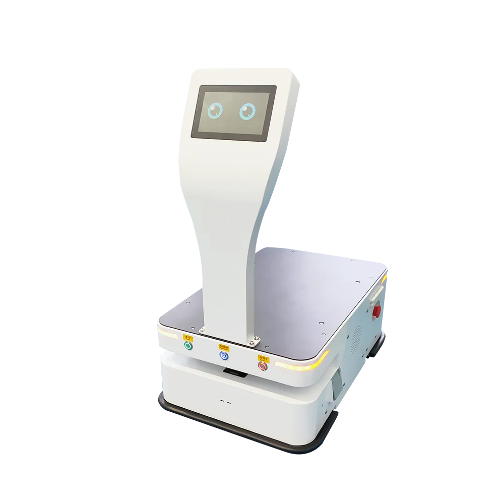Picture 7: Mobile AGV Robot with 3D Visual Sensor Intelligent Obstacle Avoidance Amr 80kg Autonomous Trackless