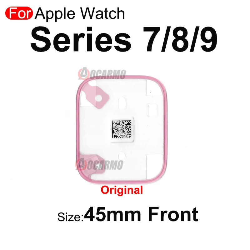 Vorderseitiges Display-Klebeband Rückseitige Abdeckung Aufkleberband für Apple Watch Series 4 5 6 7 8 9 Ultra 1/2 SE 3 40mm 41mm 44mm 45mm 49mm